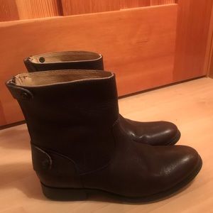 Frye Brown Leather Boots